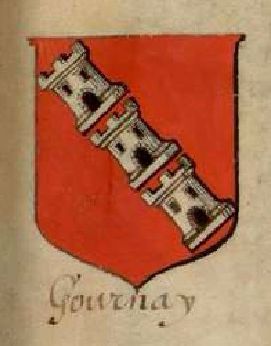 Armoiries de la famille DE GOURNAY